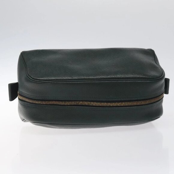 LOUIS VUITTON Taiga Trousse Toilette PM Clutch Bag Epicea - Picture 8 of 16